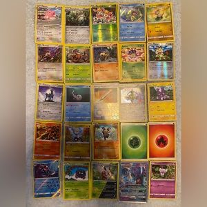 Pokémon cards. 25 cards. Good condition